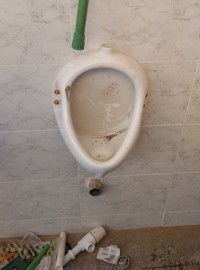 urinal installations